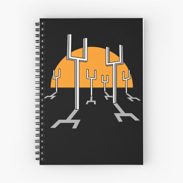 Item preview, Surreal Minimalist Tuning Forks and Orange Sunset  designed and sold by wasirai302.