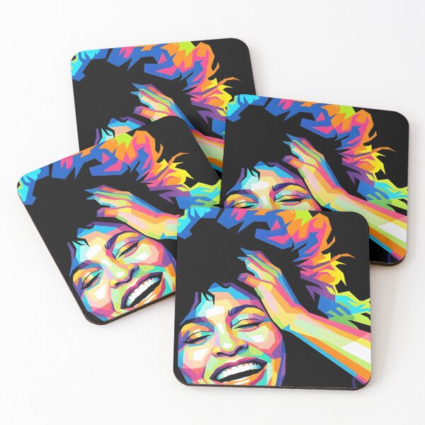Aperçu de l'œuvre Chaka Khan pop art créée et vendue par Superkent.
