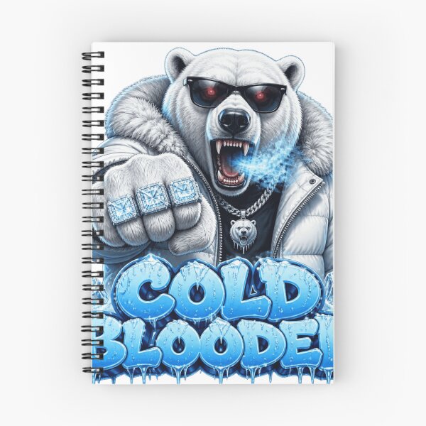 Item preview, Cold Blooded Polar Bear Gangster designed and sold by WearTheVibe Store.