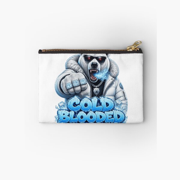 Item preview, Cold Blooded Polar Bear Gangster designed and sold by WearTheVibe Store.