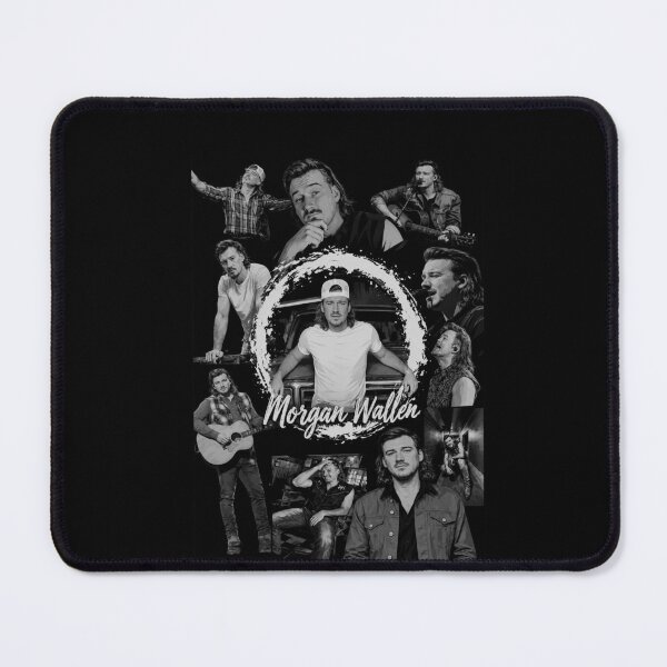 Item preview, Morgan Wallen Colage Art BW designed and sold by princejolin.
