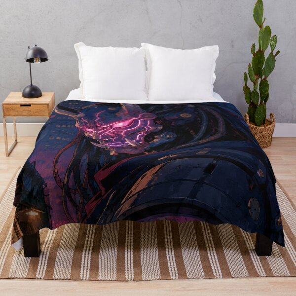 Item preview, Oni ciberpunk Centinela nocturno designed and sold by bapupa.