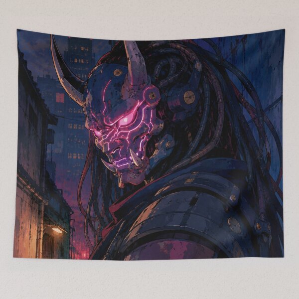 Item preview, Cyberpunk Oni Night Sentinel designed and sold by bapupa.