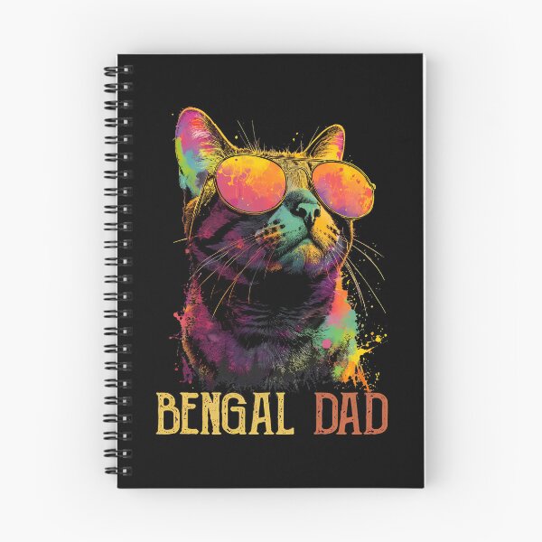 Item preview, Bengal Dad Cool Retro Cat Sunglasses Vintage designed and sold by Dmo3HarkoArt.