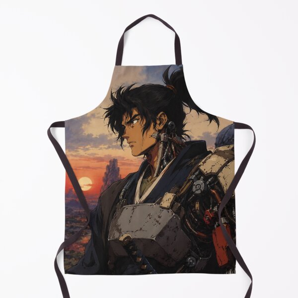 Item preview, Cyberpunk Samurai Sunset Ronin designed and sold by bapupa.