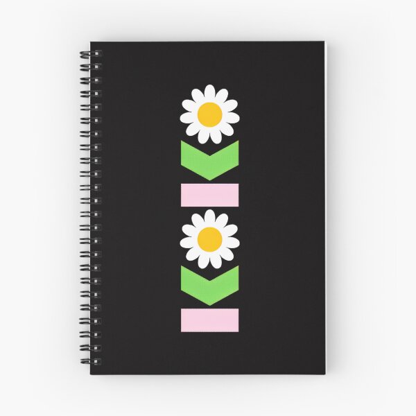 Item preview, Stacked Daisy Flowers Green Leaves Pink Rectangles designed and sold by mafia2020.