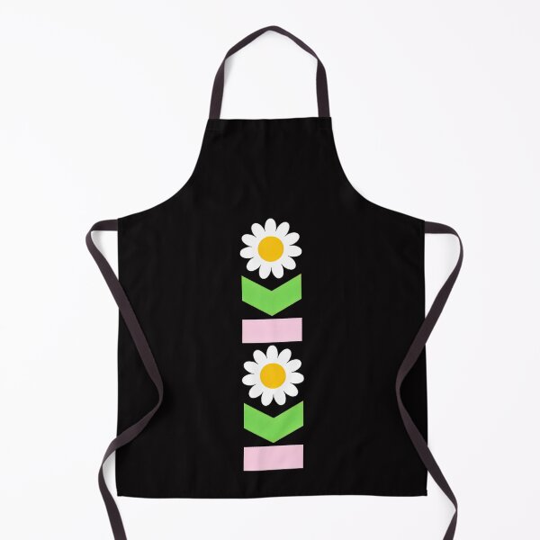 Item preview, Stacked Daisy Flowers Green Leaves Pink Rectangles designed and sold by mafia2020.