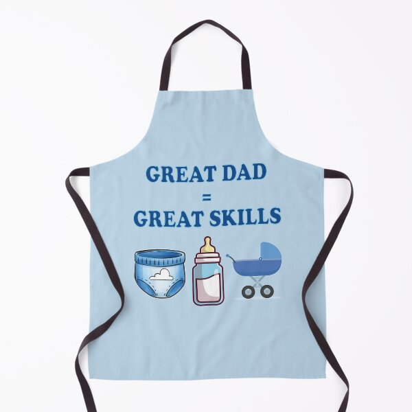 Item preview, Great Dad Great Skills – Funny Father Baby Care Design designed and sold by WordPlayStudio.