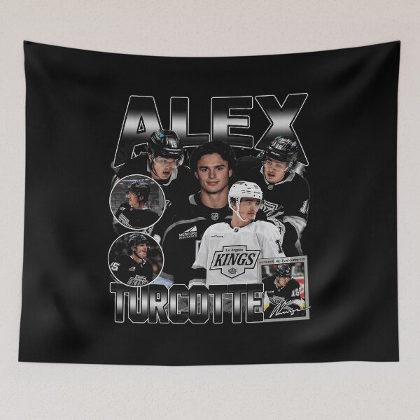 Item preview, Alex Turcotte Vintage Hockey Collage designed and sold by SolenZywiec.