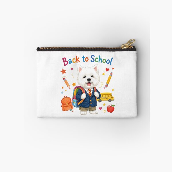 Item preview, Cute Westie Dog Back to School designed and sold by Kedspicedesign.