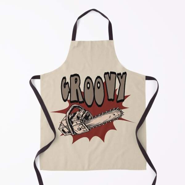 Item preview, Groovy chainsaw evil horror halloween zombie darkness ash  designed and sold by Colorfulman.