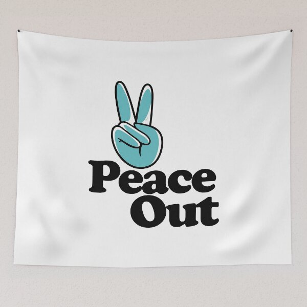 Item preview, Peace Out  designed and sold by bertramguzman.