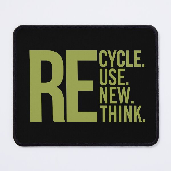 Item preview, Recycle Reuse Renew Rethink Eco Friendly Environmental Graphic designed and sold by artworkathome.