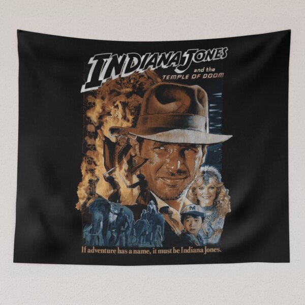 Item preview, Indiana Jones, DISTRESSED, Temple Of Doom, Adventure designed and sold by Aliciastubs.
