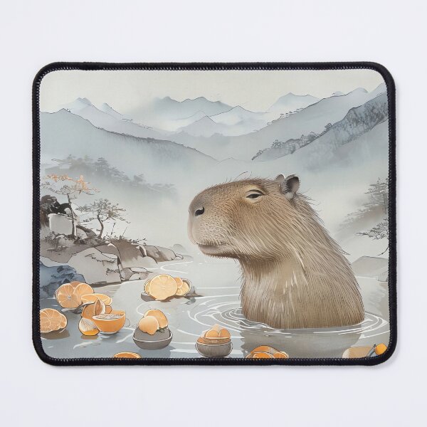Item preview, Capybara Onsen Serenity designed and sold by ONYX Pixee.