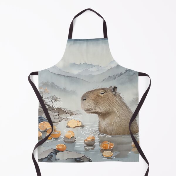 Item preview, Capybara Onsen Serenity designed and sold by ONYX Pixee.
