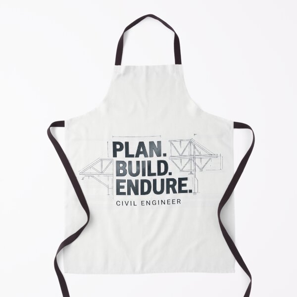 Item preview, Plan Build Endure | Civil Engineer designed and sold by Amr Darwish Graphic designer.