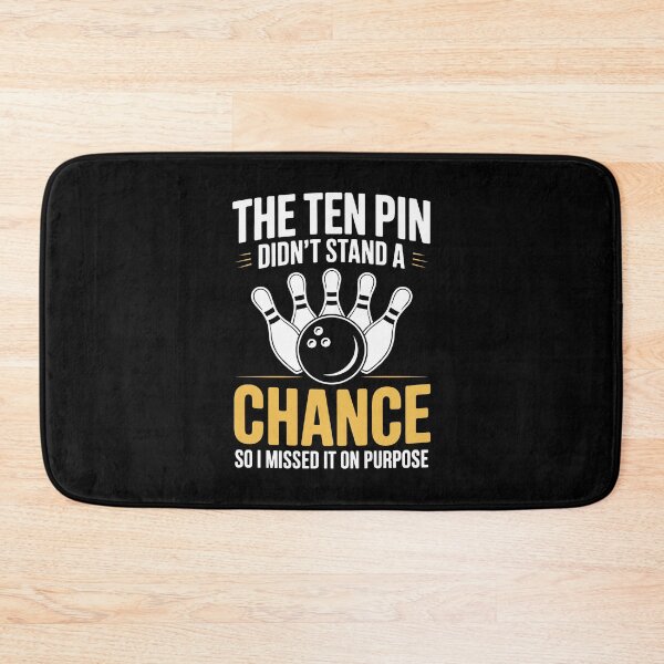 Item preview, The Ten Pin Didn’t Stand a Chance designed and sold by jkrphoto.