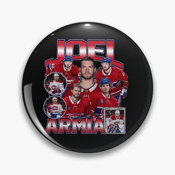 Item preview, Joel Armia Montreal Hockey Retro Red Blue Player Collage Graphic designed and sold by RyanBisho15871.