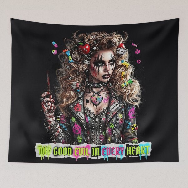 Item preview, Punk Girl Razor Blade Dagger designed and sold by Voodoo Store Paranormal Collections.