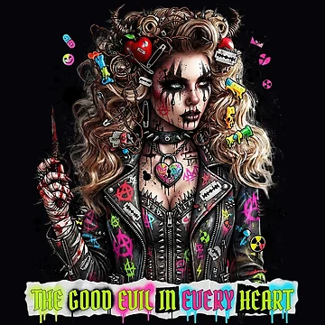 Artwork thumbnail, Punk Girl Razor Blade Dagger by Voodoo Store Paranormal Collections
