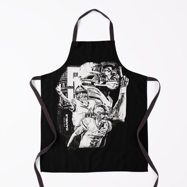 Item preview, Jayden Daniels Black White Football Player Grunge Tribute Graphic designed and sold by TracyPatt23175.