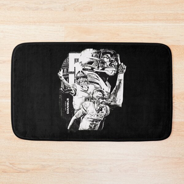 Item preview, Jayden Daniels Black White Football Player Grunge Tribute Graphic designed and sold by TracyPatt23175.