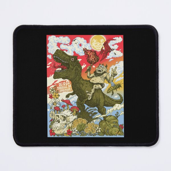 Item preview, Goose Tour Dinosaur Cyclops Fire Psychedelic designed and sold by Milas98.