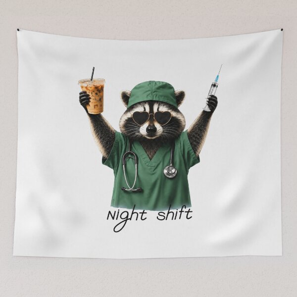 Item preview, Raccoon Nurse  designed and sold by design-sopsunil.