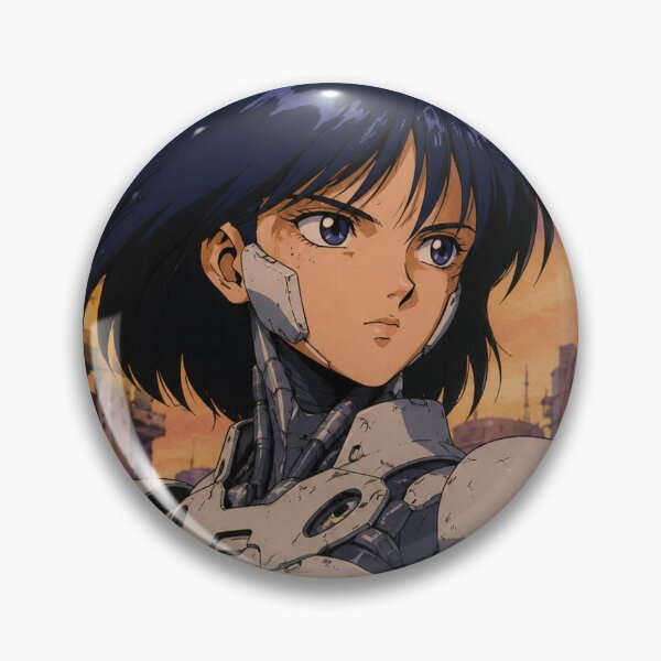 Item preview, Retro Anime Cyborg Girl Warrior designed and sold by bapupa.