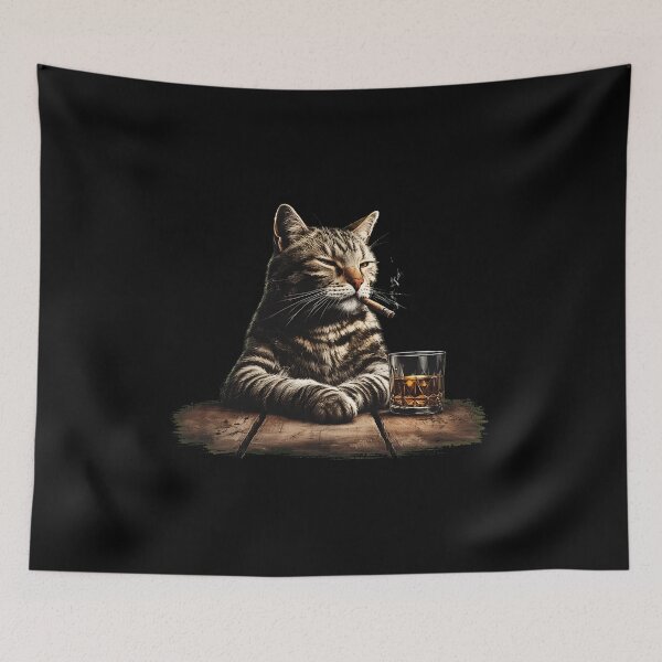Item preview, Cool Cat Smokes and Drinks designed and sold by Dmo3HarkoArt.