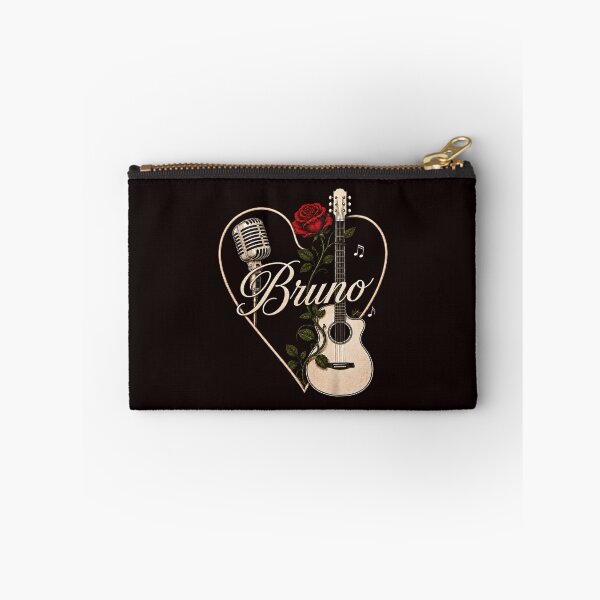 Item preview, Bruno Retro Music Lover  Róe Guitar Heart Design designed and sold by ImeldaSparks.