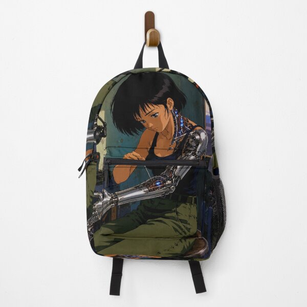 Item preview, Retro Anime Cyborg Girl Repair designed and sold by bapupa.