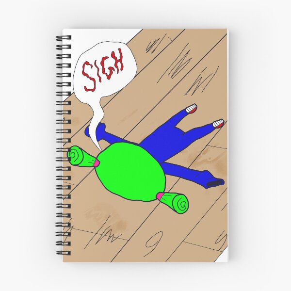 Item preview, Dramatic Flop Defeated Darla - Quirky Cartoon Art designed and sold by pixelblotshop.