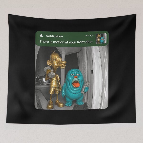 Item preview, There Is Motion At Your Front Door Neegy Meme designed and sold by sanasoniro.