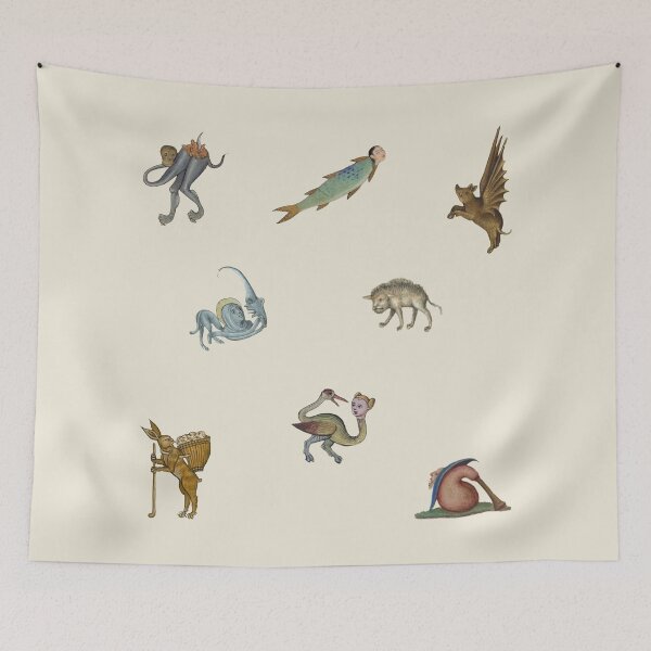 Item preview, weird medieval creatures set 8 designed and sold by mooneko.