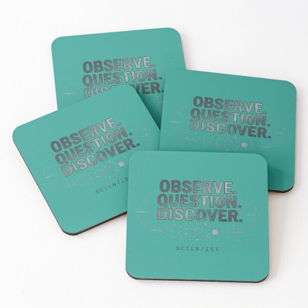 Item preview, Observe Question Discover | Scientist designed and sold by Amr Darwish Graphic designer.