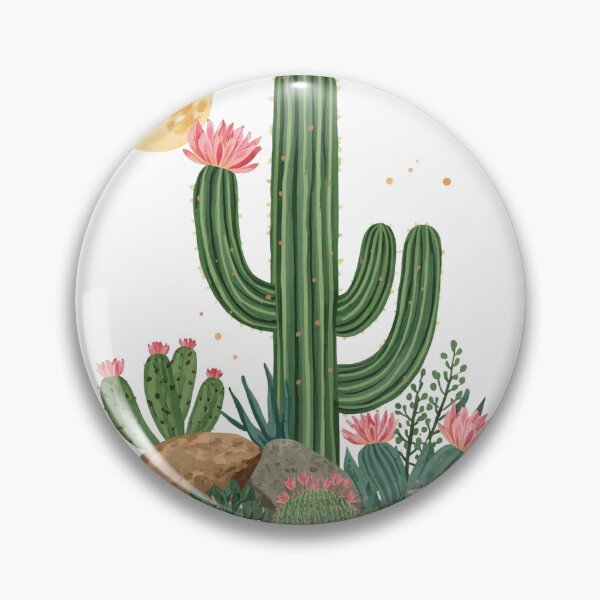 Item preview, Desert Moon Cactus  designed and sold by catcurio.