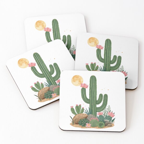 Item preview, Desert Moon Cactus  designed and sold by catcurio.