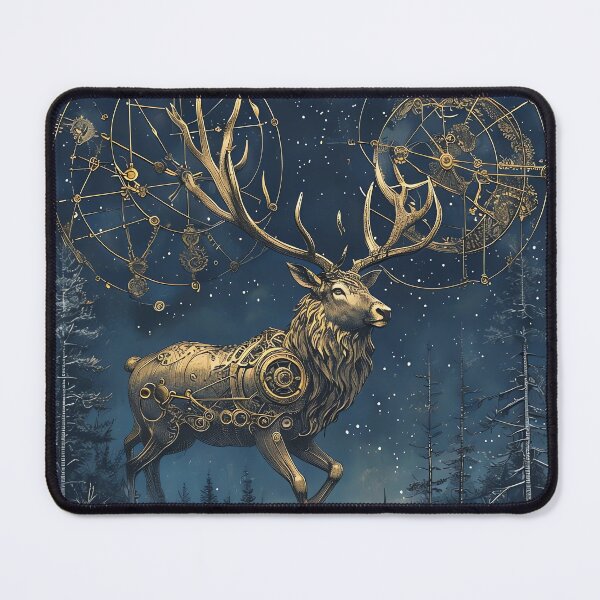 Item preview, Clockwork Celestial Stag designed and sold by ONYX Pixee.