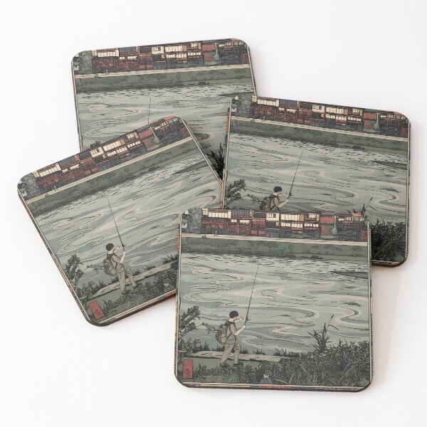 Item preview, Kyoto Riverside – Japan Woodblock Print designed and sold by JAPANCE STUDIO.