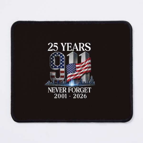 Item preview, 25 Years Never Forget 9/11 Tribute designed and sold by ImeldaSparks.