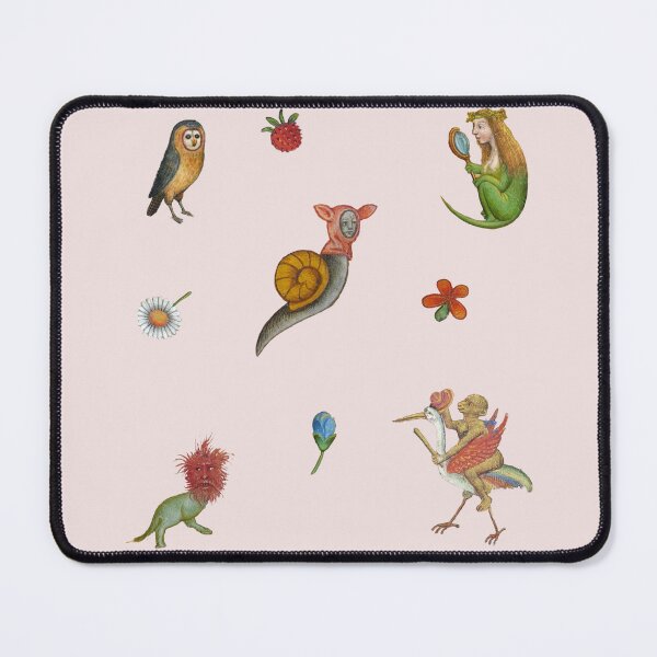 Item preview, whimsical medieval creatures - garden edition sticker pack designed and sold by mooneko.