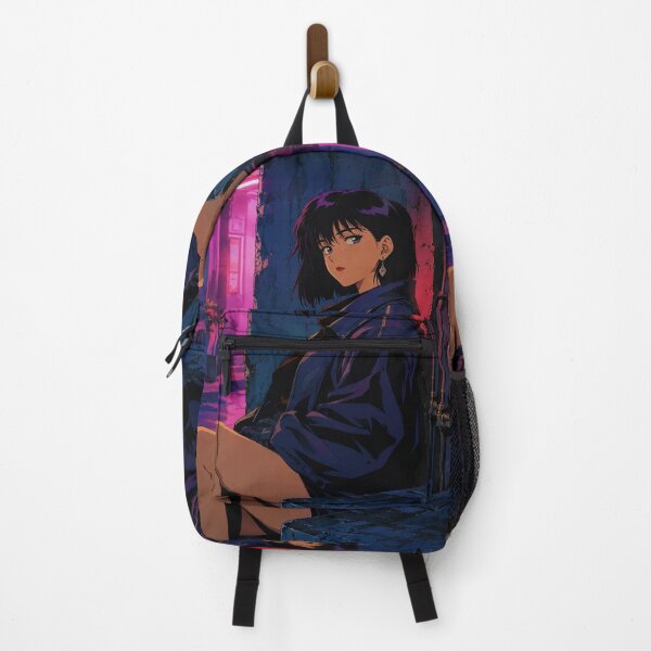 Item preview, Retro Sci-Fi Anime Neon Girl designed and sold by bapupa.