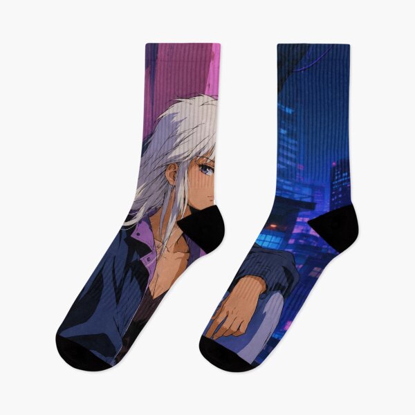 Item preview, Retro Sci-Fi Anime Whitehair Girl designed and sold by bapupa.