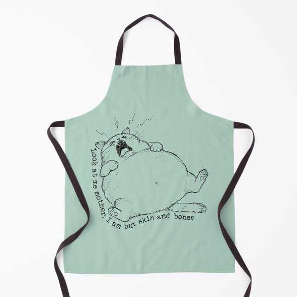Item preview, Look at me mother, I am but skin and bones cat designed and sold by LunarDesignzz.