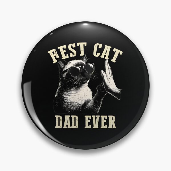 Item preview, Best Cat Dad Ever Siamese Cat Sunglasses High Five designed and sold by Dmo3HarkoArt.