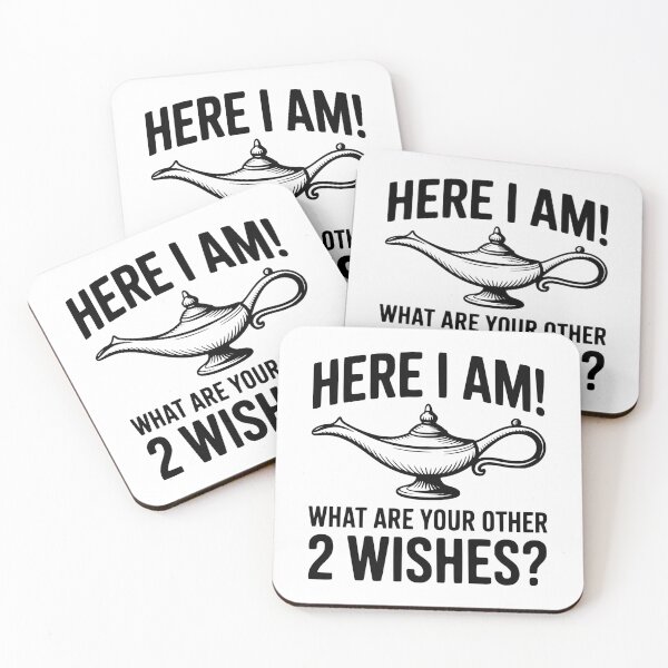 Item preview, Here I Am! What Are Your Other 2 Wishes? designed and sold by Frank Ring.