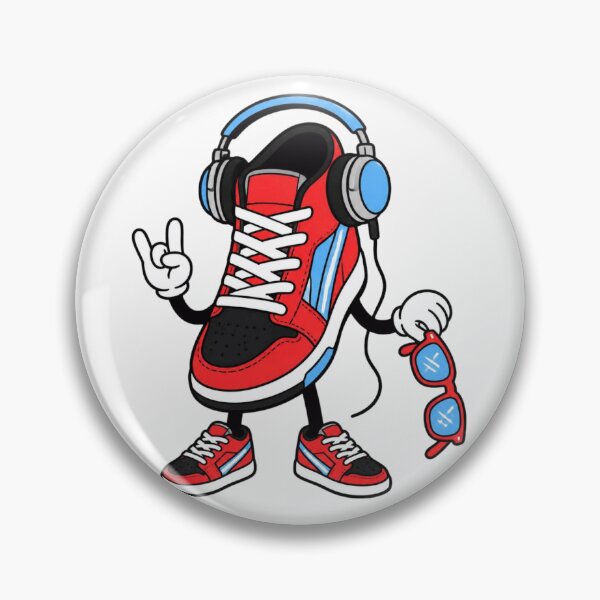 Item preview, Cool Sneaker Headphones Rock Character designed and sold by WearTheVibe Store.