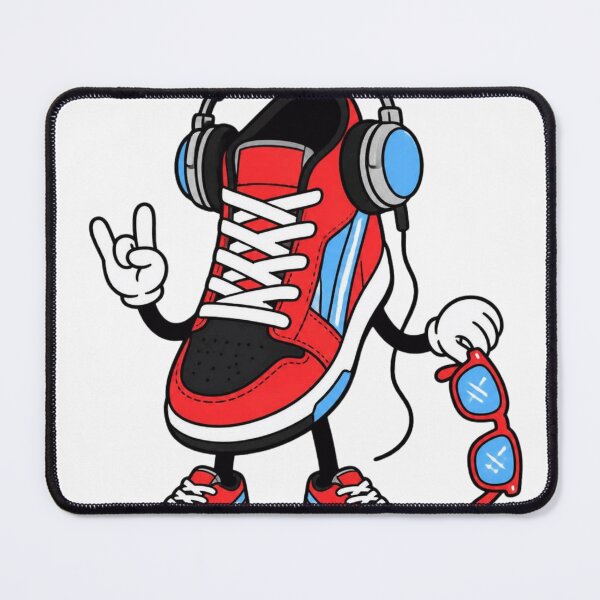 Item preview, Cool Sneaker Headphones Rock Character designed and sold by WearTheVibe Store.